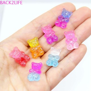 Back2life สร้อยคอต่างหูเรซิ่น สีแคนดี้ สําหรับตกแต่งสมุดภาพ