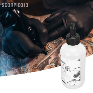 Scorpio313 Tattoo Ink Diluent Easy Colouring Pigment น้ำยาผสมสีสำหรับหมึกดำ 180มล