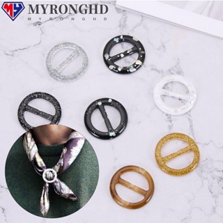 Myronghd หัวเข็มขัด ทรงกลม สําหรับหนีบเสื้อผ้า DIY