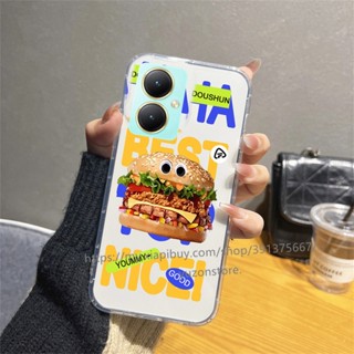 ใหม่ เคสโทรศัพท์มือถือแบบนิ่ม ลายการ์ตูนรูปภาพ สําหรับ VIVO Y78 IQOO Z7 Z7x V27e V27 V25e V25 Pro V23e V23 5G 4G 2023 เคส Phone Case