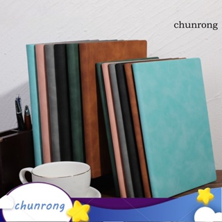 Chunrong สมุดโน๊ต แพลนเนอร์ กระดาษหนา พร้อมที่คั่นหนังสือ แถบใส ใช้ในชีวิตประจําวัน สําหรับบ้าน สํานักงาน โรงเรียน