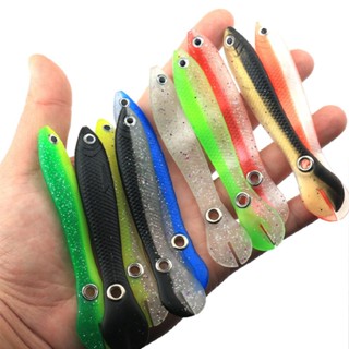 15Pcs Fishing Lures Fake Bait Loach Soft Bionic Lure Saltwater Freshwater