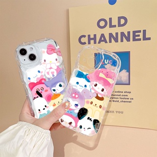 SANRIO เคสโทรศัพท์มือถือ TPU ปิดด้านหลัง ลายการ์ตูนคิตตี้ ซานริโอ้น่ารัก สีพื้น สําหรับ VIVO V15 Pro S7 V20 Pro S10E V23E S12 V23 S16 Pro V27 Pro S16E V27E