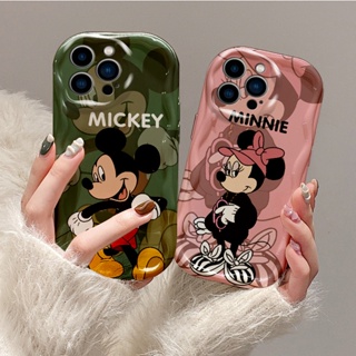 เคส OPPO A15 A16 A17 A31 A5 A9 A52 A92 A53 A33 A54 A55 A57 A77s A7 A11k A12 A5s A74 A95 A76 A96 A78 A93 A94 A98 Reno 4 5 6 7Z 8Z F 8T Pro F9 F11 น่ารัก เคสนิ่ม ลายมิกกี้เมาส์ | Cx N024