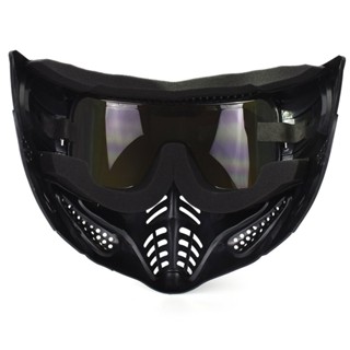 Outdoors Mask With Goggles Impact Resistant Mask For Halloween Paintball Game