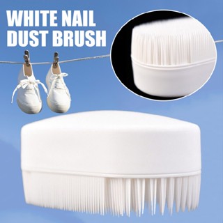 New 1pc Nail Cleaning Brush Soft Nail Dust Powder Brush Scrubbing Shoes Brush