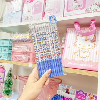 ดินสอไม้ 12 แท่ง Doraemon *คละ* //GL-2666_2628_9568_8300 -ฝ16