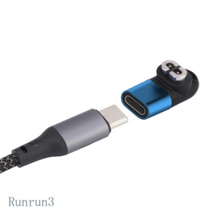 Runny อะแดปเตอร์แปลงที่ชาร์จ USB TypeC ตัวเมีย สําหรับชุดหูฟัง Aftershokz