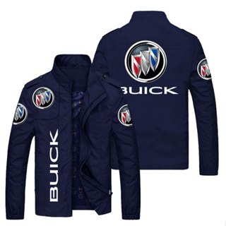 BUICK LOGO jacket car shop custom work clothes ENCORE ENVISION ENCLAVE GL8 GL6 Lacross Regal outdoor driving loose thin cardigan stand collar windbreaker