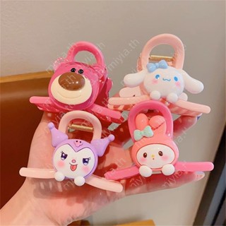 Kawaii Sanrio กิ๊บติดผม Kuromi Cinnamoroll Shark Clip ขนาดเล็กน่ารักสาวเครื่องประดับผมเด็กสาวน้อยการ์ตูนกิ๊บของขวัญ miyia