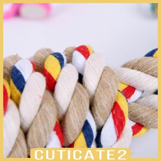 [Cuticate2] ของเล่นเชือกเคี้ยว ทนทาน สําหรับสัตว์เลี้ยง สุนัข แมว