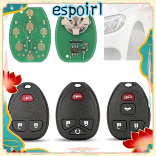 Espo กุญแจรีโมตรถยนต์ 315Mhz OUC60270 3 4 5 6 ปุ่ม แบบเปลี่ยน สําหรับ Buick Chevrolet Cadillac GMC Saturn Car