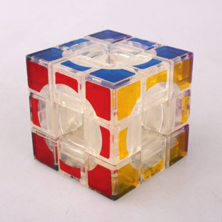 [Lanlan Hollow 3x3 Cube ใส] 3x3 ลูกบาศก์กลวง ลูกบาศก์ใส