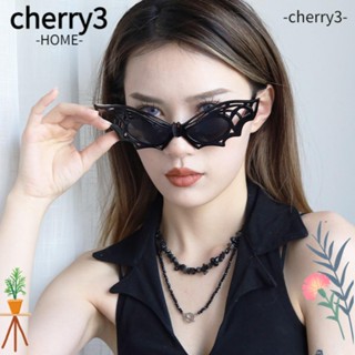 Cherry3 แว่นตาคอสเพลย์ รูปค้างคาวตลก สีดํา สําหรับปาร์ตี้ฮาโลวีน