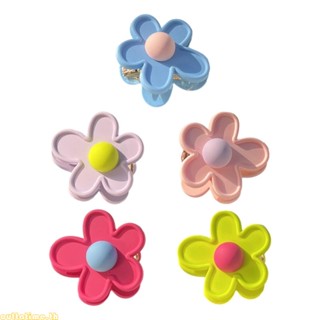 กิ๊บติดผม ลายดอกไม้ สีแคนดี้ เพื่อความสวยงาม สําหรับผู้หญิง