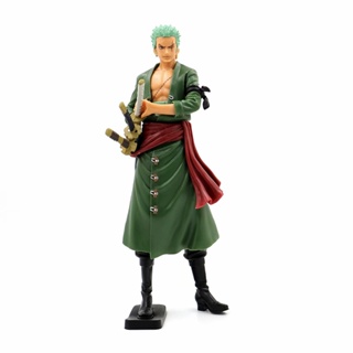 Roronoa Zoro โมเดลฟิกเกอร์ PVC รูปปั้นตัวละครตัวละคร Roronoa Zoro ของเล่น สําหรับแฟน PVC