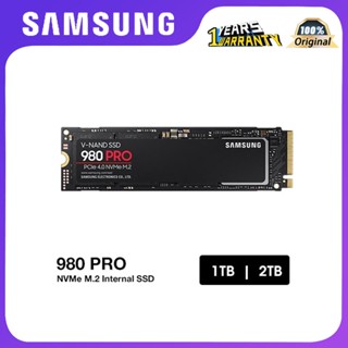 ไดรฟ์โซลิดสเตทภายใน Samsung 980 PRO 1TB 2TB NVMe M.2