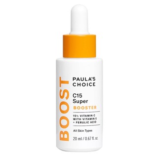 Paulas Choice BOOST C15 Super 15% เซรั่มวิตามินซี อ่อนโยน และไม่ระคายเคือง บํารุงผิวหน้า เซรั่มบํารุงผิวหน้า 20 มล.