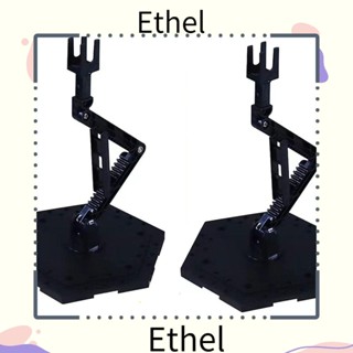 Ethel1 ชั้นวางโมเดล พลาสติก สีดํา ฐานแอคชั่น กันดั้ม