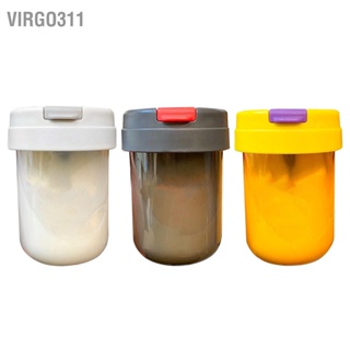 Virgo311 Straw Cup Simple Cute Mini Portable High Temperature Resistant Anti Dust Bottle