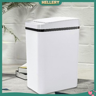 [HelleryTH] ถังขยะอัตโนมัติ ไร้การสัมผัส สําหรับห้องครัว ห้องนั่งเล่น ห้องน้ํา