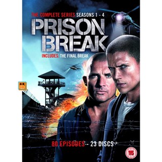 หนัง Bluray ออก ใหม่ PRISONBREAK แผนลับแหกคุกนรก SEASON 1-4 +1ภาคพิเศษ Bluray Master เสียงไทย (เสียง EN | ซับ EN/ TH) Bl