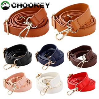 Chookey สายนาฬิกาข้อมือหนัง 130 ซม. ถอดออกได้ ปรับได้ แบบเปลี่ยน อุปกรณ์เสริม สําหรับกระเป๋าสะพายไหล่