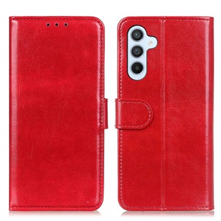 เคสโทรศัพท์หนัง PU ฝาพับ พร้อมช่องใส่บัตร และขาตั้ง สําหรับ Samsung Galaxy M34 5G Galaxym34