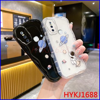 เคส Vivo V15 tpu ใส พิมพ์ลายครีม แฟชั่น คู่รัก เคสโทรศัพท์ softcase NYW