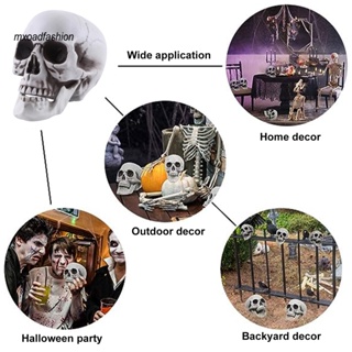 Mx_ โมเดลหัวกะโหลกโบราณ เสมือนจริง สําหรับตกแต่งปาร์ตี้ฮาโลวีน