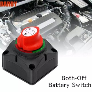 Darby สวิตช์แบตเตอรี่รถยนต์ แบบคู่ 12V-60V 2/4 ตําแหน่ง 200A 300A สําหรับเรือยอร์ช