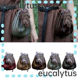 Eucalytus1 กระเป๋าเข็มขัด หนัง PU สไตล์เรโทร