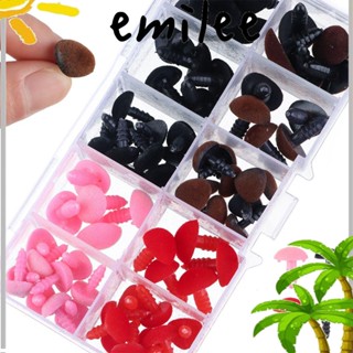 Emilee จมูกตุ๊กตายัดไส้ 70 ชิ้น / ชุด DIY อุปกรณ์เสริมของเล่น