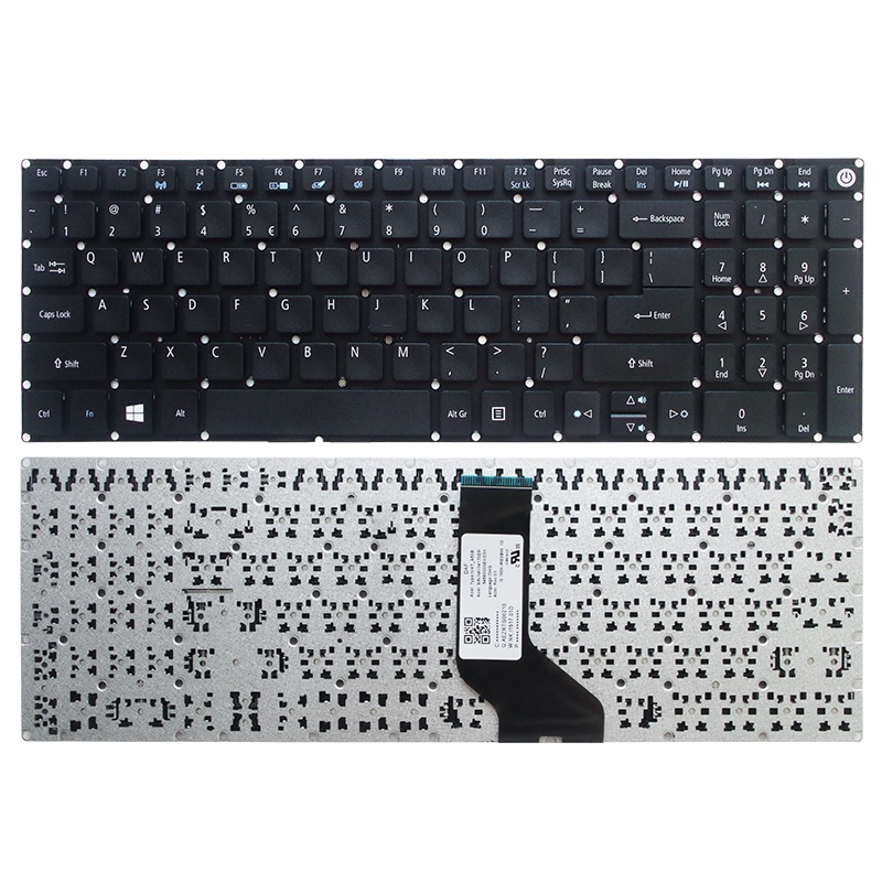 แป้นพิมพ์แล็ปท็อปสําหรับ ACER A515-51 A515-51G A615-51 N17C4 TX50-G N16Q2 TMTX50 P278-M P278-MG E5-576 E5-576 E5-576 P257 P258 US แป้นพิมพ์แล็ปท็อป