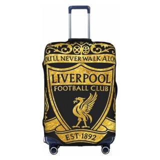 ผ้าคลุมกระเป๋าเดินทาง ลายการ์ตูน Liverpools ขนาด 18-32 นิ้ว ซักทําความสะอาดได้