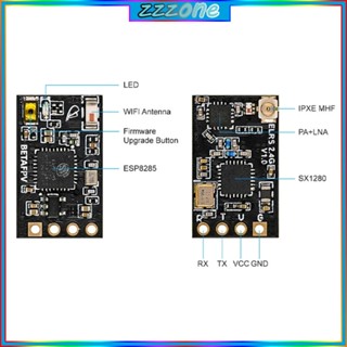 Zzz BETAFPV ELRS ตัวรับสัญญาณ พร้อม 20Dbm TelemetricPower สําหรับถ่ายภาพทางอากาศ