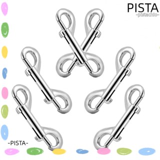 PISTA ตะขอโลหะสังกะสีอัลลอย สีเงิน สําหรับแขวนถังน้ํา 6 ชิ้น