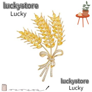 Lucky เข็มกลัด ป้องกันแสงสะท้อน Pin หัวเข็มขัดผ้าพันคอ สําหรับผู้หญิง