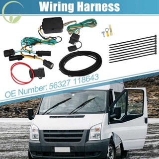 อะไหล่ปลั๊กเชื่อมต่อสายไฟ 4 ทาง แบบเปลี่ยน 56327 118643 สําหรับ Ford Transit-150/250/350 2015-2021