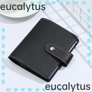 Eucalytus1 กระเป๋าสตางค์ หนัง PU อเนกประสงค์ สําหรับผู้หญิง และผู้ชาย