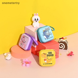 Onem กล่องเก็บเหรียญ สายเคเบิ้ล หูฟัง รูปการ์ตูนไดโนเสาร์น้อยน่ารัก แบบพกพา สําหรับเด็ก