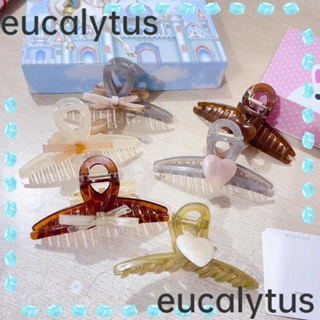 Eucalytus1 กิ๊บติดผมแฟชั่น ประดับโบว์ หรูหรา