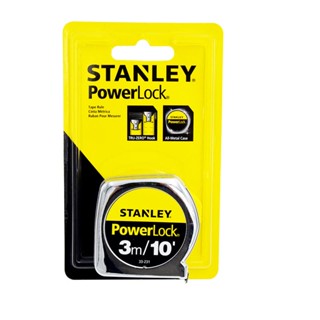 STANLEY ตลับเมตร POWERLOCK 3 เมตร รุ่น 33-231