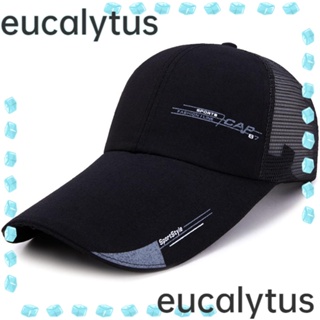 Eucalytus1 หมวกเบสบอล กันแดด ปรับได้ แฟชั่นฤดูร้อน สําหรับเล่นกีฬากลางแจ้ง