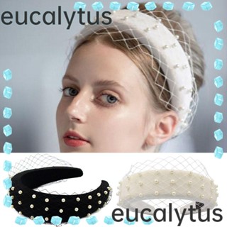 Eucalytus1 ที่คาดผมสปากว้าง ที่คาดผม กันลื่น ที่คาดผมแต่งงาน ที่คาดผมแต่งหน้า