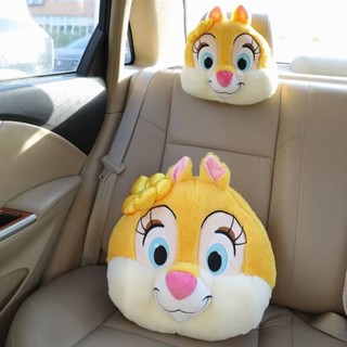 Cartoon Cute Chipmunk Automotive Headrest Neck Pillow Car Pillow Interior Decoration Supplies Car Seat Lumbar Support Pillow 4fqK