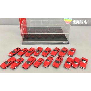 โมเดลรถยนต์ Kyosho 1:64 Ferrari 250 SWB red 166 Lusso F40 ของเล่นสําหรับเด็ก