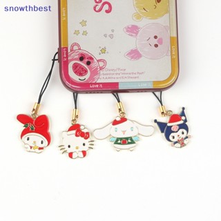 [Snowth] เคสโทรศัพท์มือถือ ลายตุ๊กตา My Melody Cinnamoroll Kawaii Sanrio Kuromi พร้อมสายคล้อง สําหรับเด็กผู้หญิง [zkm]