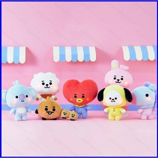 Gp1 ตุ๊กตา KPOP BTS BT21 TATA RJ MANG KOYA CHIMMY COOKY ของเล่นสําหรับเด็ก ตกแต่งบ้าน