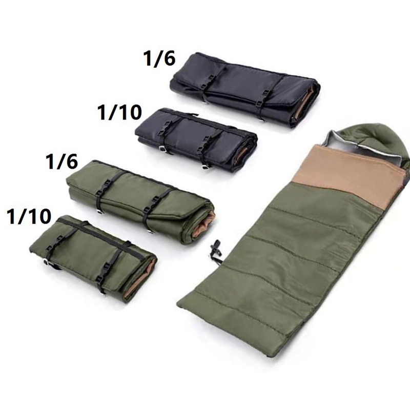 ถุงนอนจําลอง สําหรับรถไต่หินบังคับ 1/10 และ 1/6 Axial SCX10 90046 Trxs TRX4 D90 YK4102 YK4103